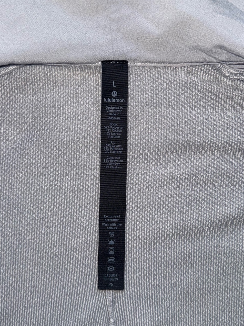 Lululemon Men’s City Sweat Zip Hoodie
In Heathered Ultra Light Grey Size L - Picture 11 of 15